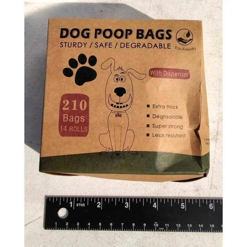 Dog Poop Bags 210 Ct. With Dispenser 14 Rolls - Picture 7 of 7